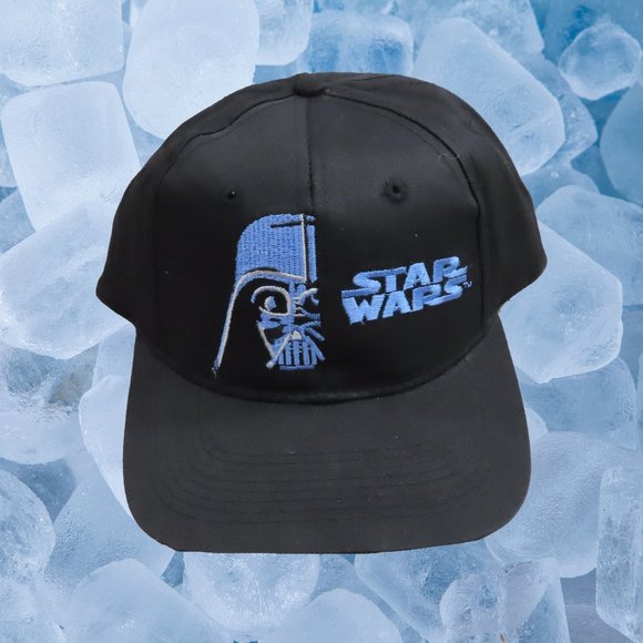 NWT VTG Star Wars Darth Vader 1996 Script Photo Snapback Hat Cap - Picture 1 of 5